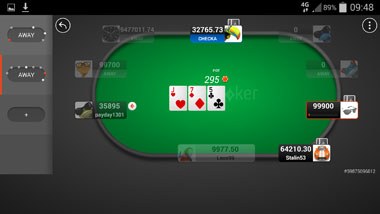 party poker android screenshot