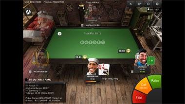 Unibet poker app screenshot